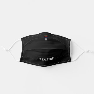 Clempire covid19 Live Like a King Face Mask. Adult Cloth Face Mask