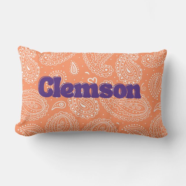 Clemson Pillow (Front)