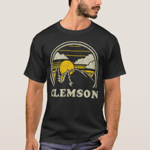 Clemson South Carolina Sc Vintage Hiking T-Shirt
