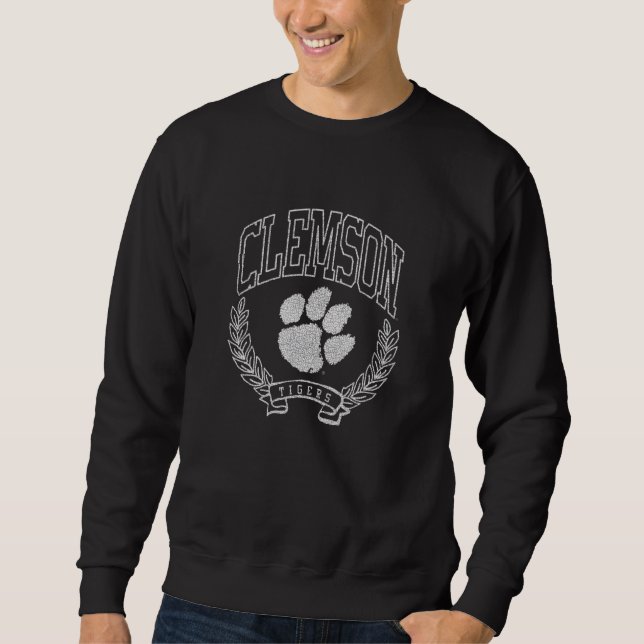 Clemson Tigers Victory Vintage Orange Sweatshirt (Front)