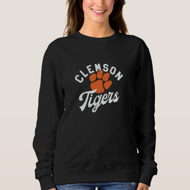 Clemson University Tigers Classic Script Sweatshirt (Front)