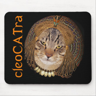 CleoCATra Queen of the Guile Mouse Pad