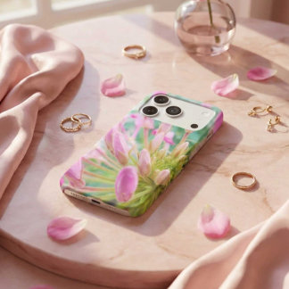 Cleome K-Pop Pink Spiderflower iPhone 17 Pro Case
