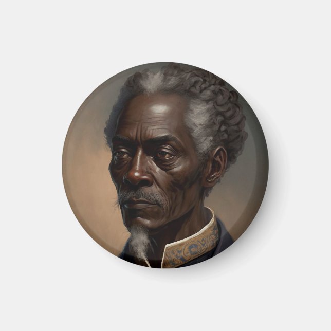 Cleon Portrait Painting Magnet (Front)
