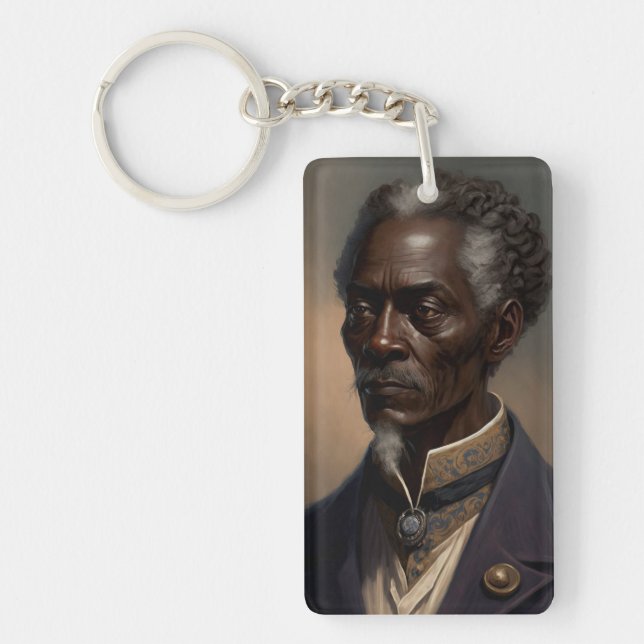 Cleon Portrait Paintings Keychain (Front)