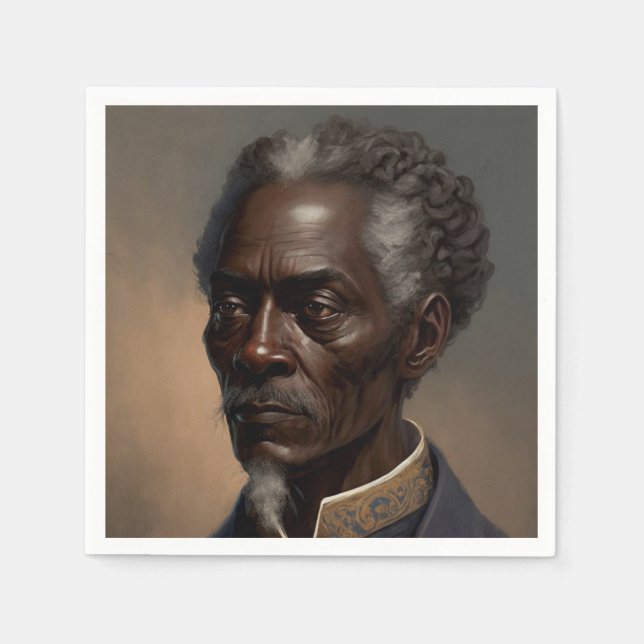 Cleon Portrait Paintings Napkins (Front)