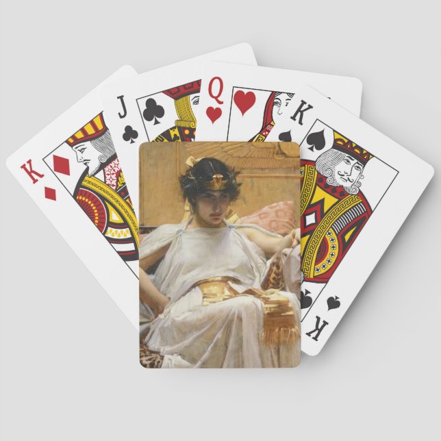 Cleopatra (Ancient Egyptian Queen) Poker Cards (Back)