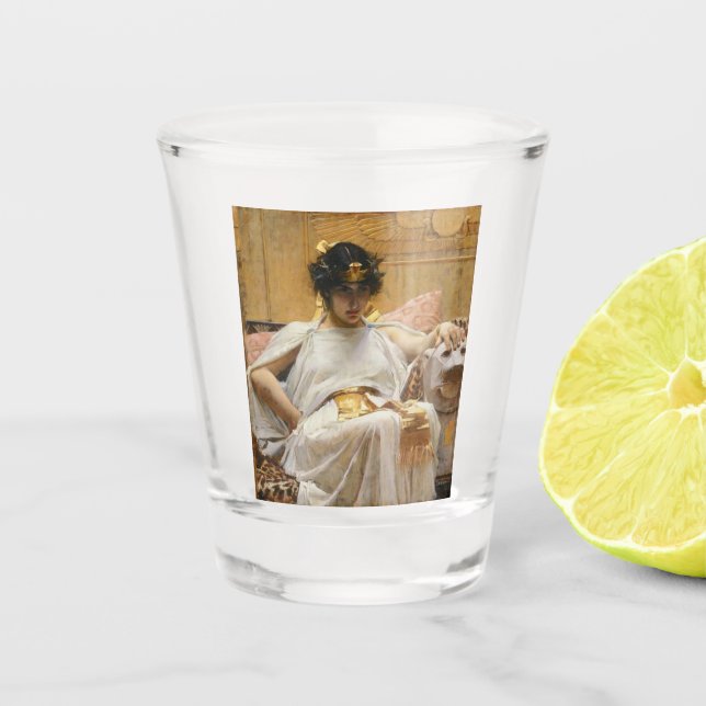 Cleopatra (Ancient Egyptian Queen) Shot Glass (Front)