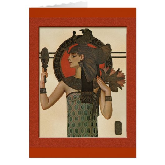 Cleopatra by Leyendecker Cards (Front)