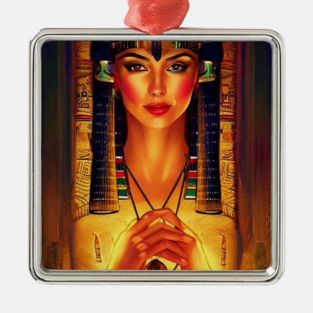 Cleopatra Christmas Ornament (Front)