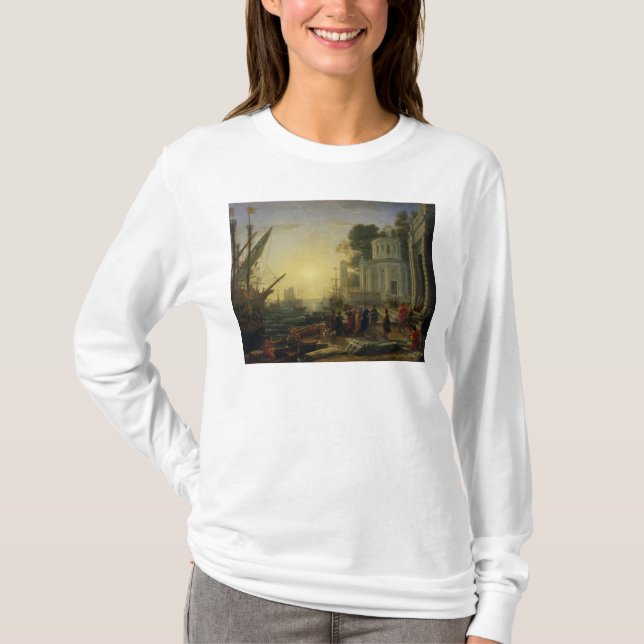 Cleopatra Disembarking at Tarsus, 1642 T-Shirt (Front)