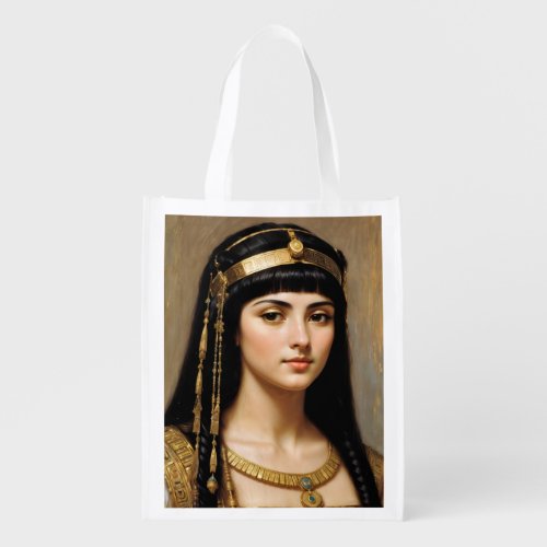 Cleopatra Egyptian Queen Art Grocery Bag