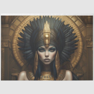 Cleopatra Egyptian Queen Pharaoh Decoupage Paper