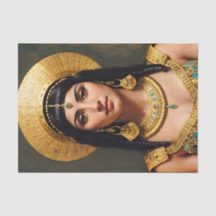 Cleopatra Egyptian Queen Portrait Tissue Paper