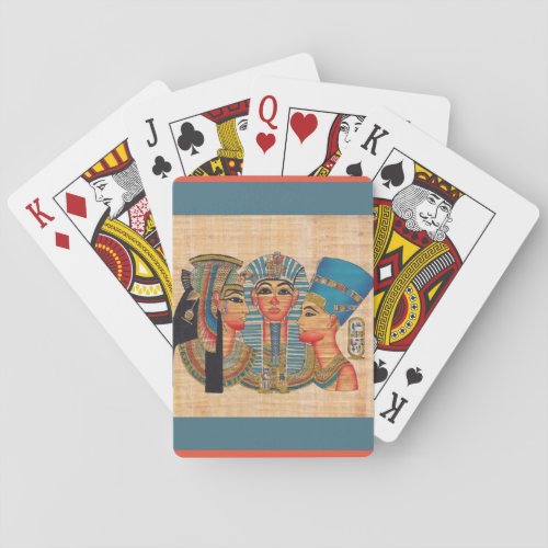CLEOPATRA Egyptian Queen Vintage Style Artwork Poker Cards