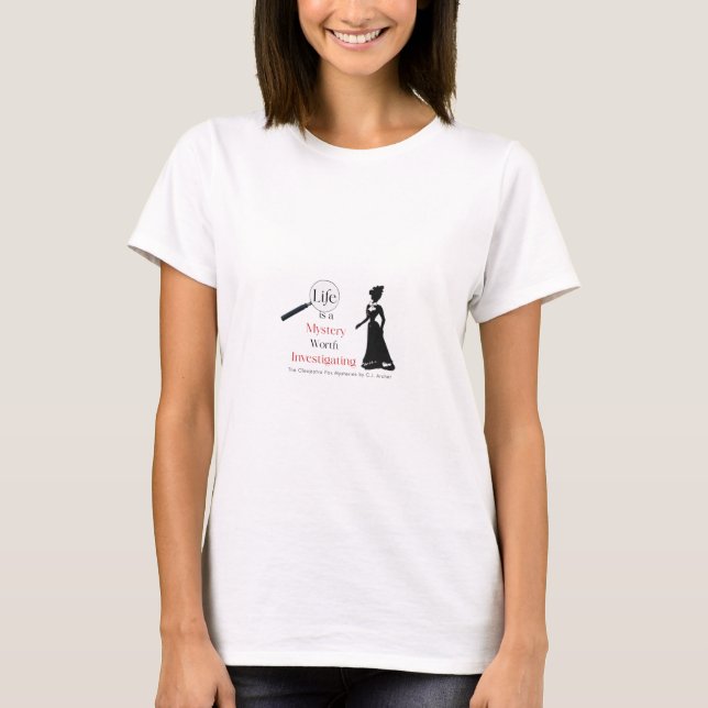Cleopatra Fox Mysteries t-shirt (Front)