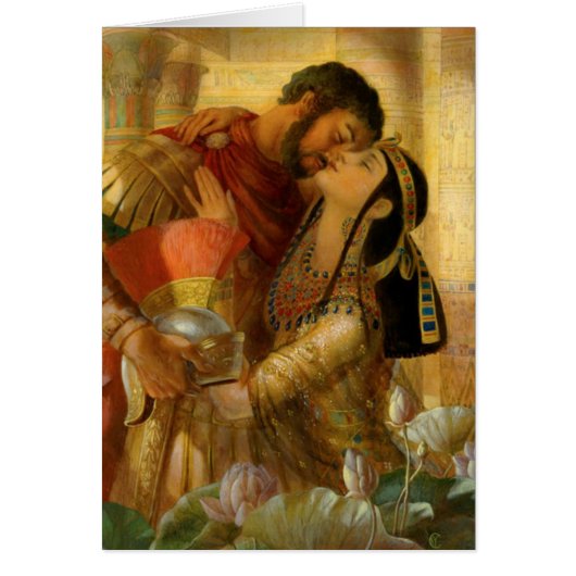 Cleopatra & Marc Antony by Leyendecker Cards (Front)