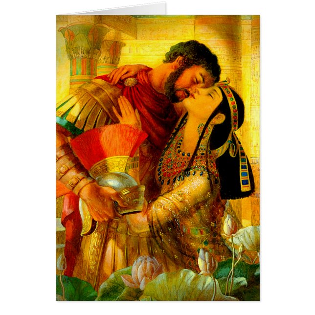 Cleopatra & Marc Antony by Leyendecker Cards (Front)