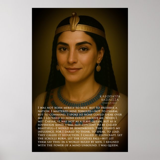CLEOPATRA PHILATOR - Queen of Egypt Poster (Front)