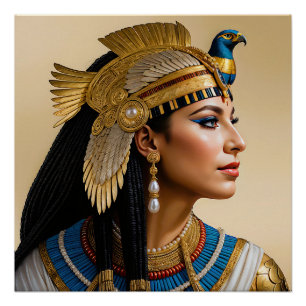 “Cleopatra VII's Realism: A Portrait” Poster
