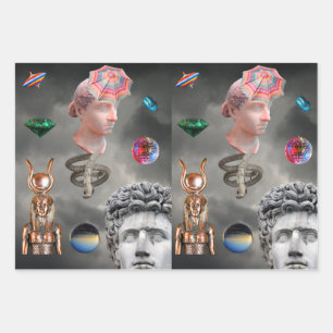 Cleopatra Wrapping Paper Sheets