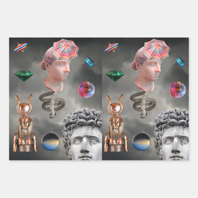 Cleopatra Wrapping Paper Sheets (Front)