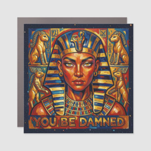 Cleopatra's Curse Car Magnet