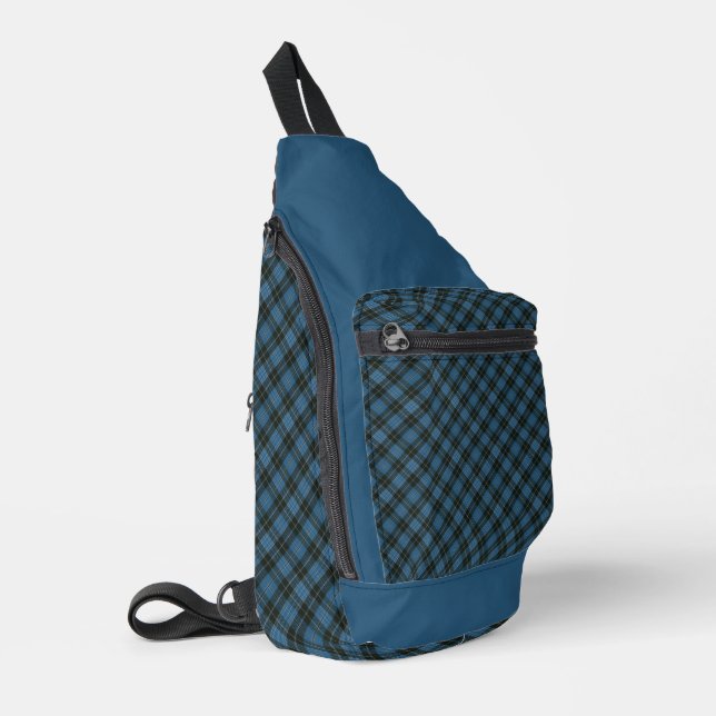 Clergy Ancient Scottish Tartan Print Cut Sew Bag (Left Corner)