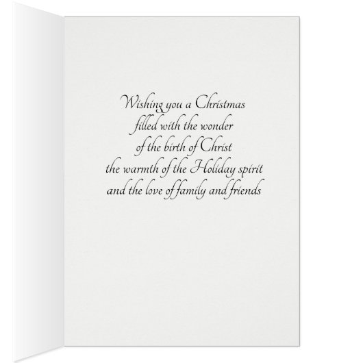 Clergy Ancient Tartan Religious Christmas (Inside (Right))