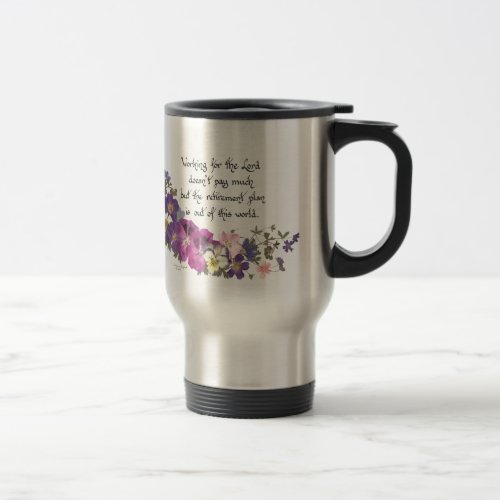 Clergy or volunteer gift travel mug