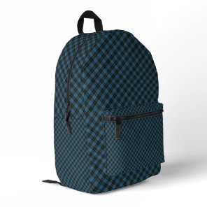 Clergy Scottish Clan Tartan  Printed Backpack