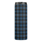 Clergy Tartan with the Last Name Thermal Tumbler (Back)