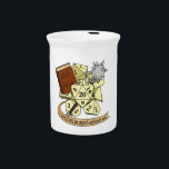 Cleric Dice Design Beverage Pitcher<br><div class="desc">Cleric Dungeons and Dragons Dice Design</div>