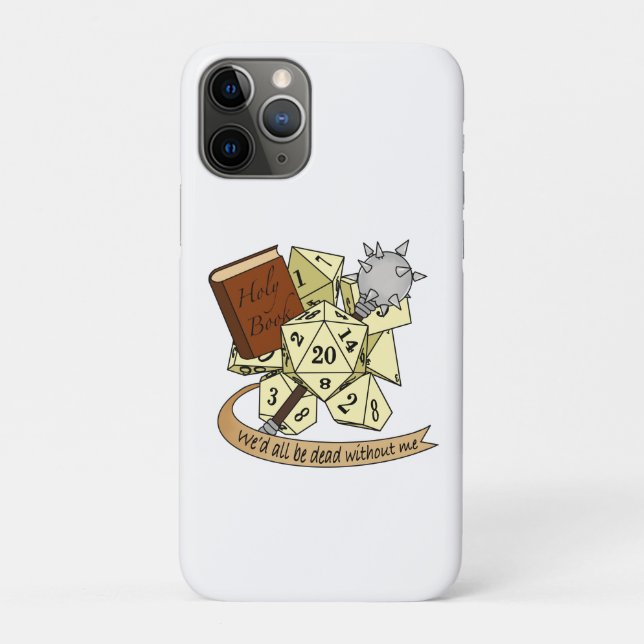 Cleric Dice Design Case-Mate iPhone Case (Back)