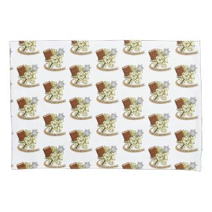 Cleric Dice Design Pillow Case