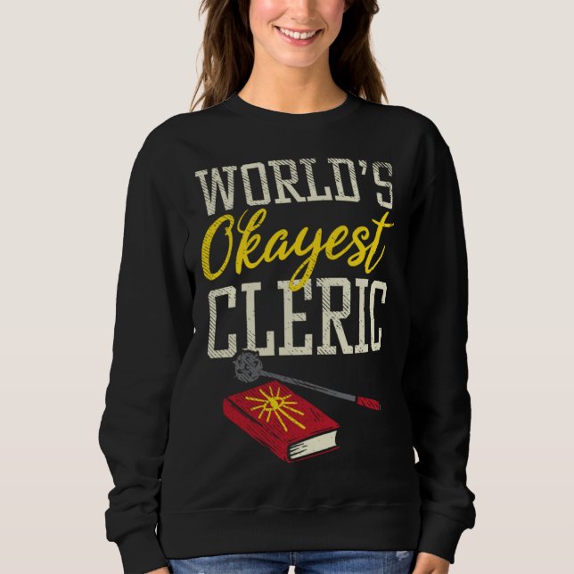 Cleric   Priest   Old Testament Sweatshirt (Front)
