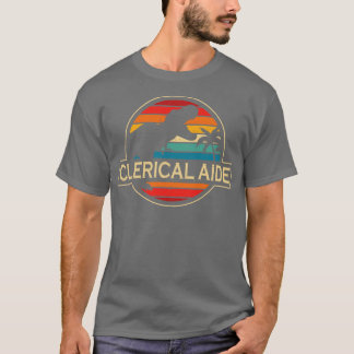 Clerical Aide Dinosaur T-Shirt