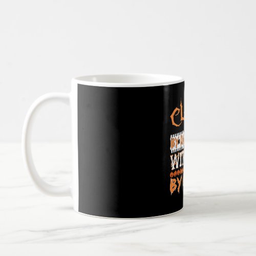 Clerk By Day Witch By Night Halloween Coffee Mug