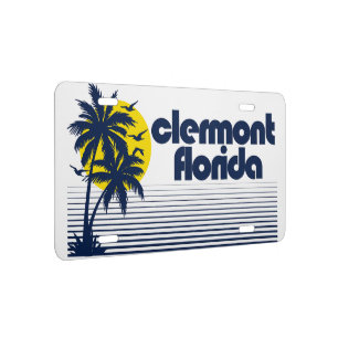 Clermont Florida License Plate