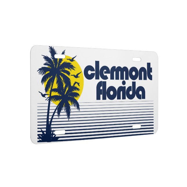 Clermont Florida License Plate (Right)