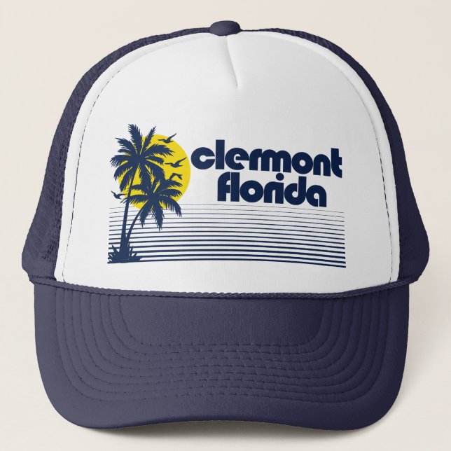 Clermont Florida Trucker Hat (Front)