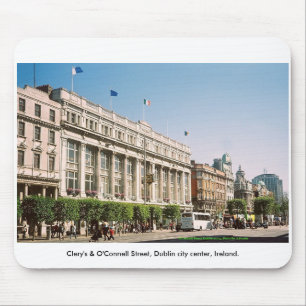 Clery's & O'Connell St. Dublin city Ireland Mouse Pad
