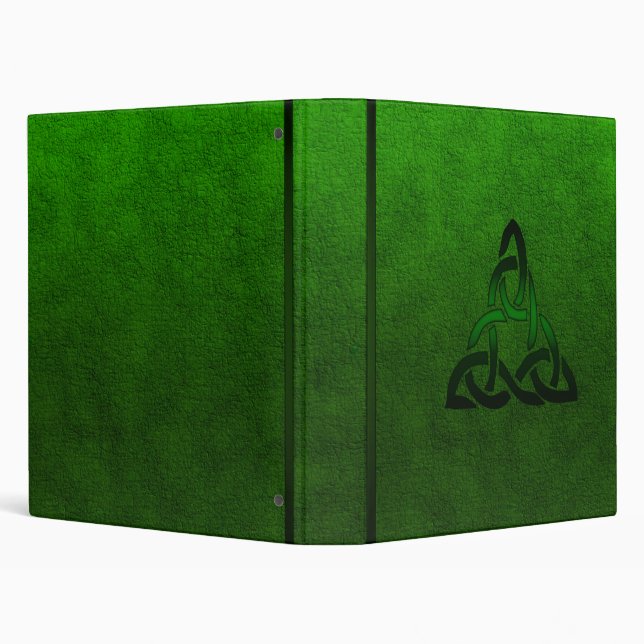 Cletic Green 3 Ring Binder (Background)