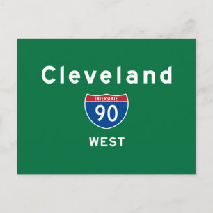 Cleveland 90 postcard