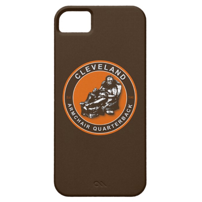 Cleveland Armchair Quarterback iPhone 5 Case