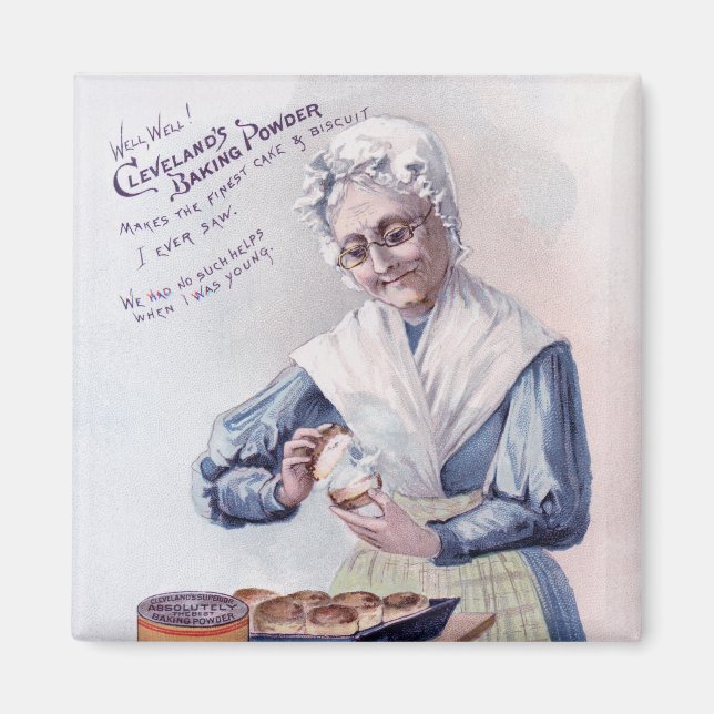 Cleveland Baking Powder Ad Magnet (Front)
