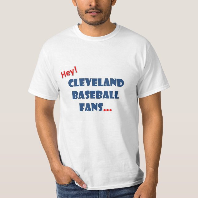 Cleveland Baseball Announcer Flowchart Shirt (Front)