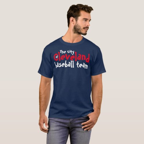 Cleveland Baseball Team T_Shirt