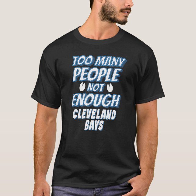 Cleveland Bay Horse Rider T-Shirt (Front)