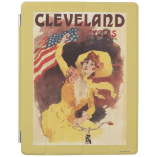 Cleveland Bicycles American Girl in Yellow iPad Smart Cover